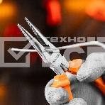 Длинногубцы Sparta Classic, 160 мм, прямые шлифованные, пластмассовые рукоятки, фото8