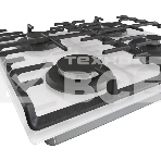 Газовая варочная панель Gorenje GT642AXW, 4 конфорки, закаленное стекло, белый, фото3