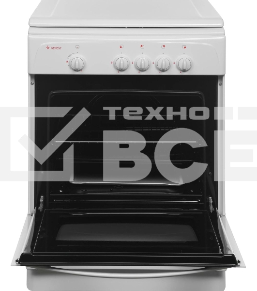 Плита газовая Gefest ПГ 1200-С7 К38 белый, конфорок 4 шт, духовка 63 л, 60 см x 85 см x 60 см