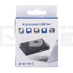 Кард-ридер Gembird FD2-MSD-4/черный/SD/TF/MicroSD/XD/MS/M2/CF/USB 2.0/пластик, фото3