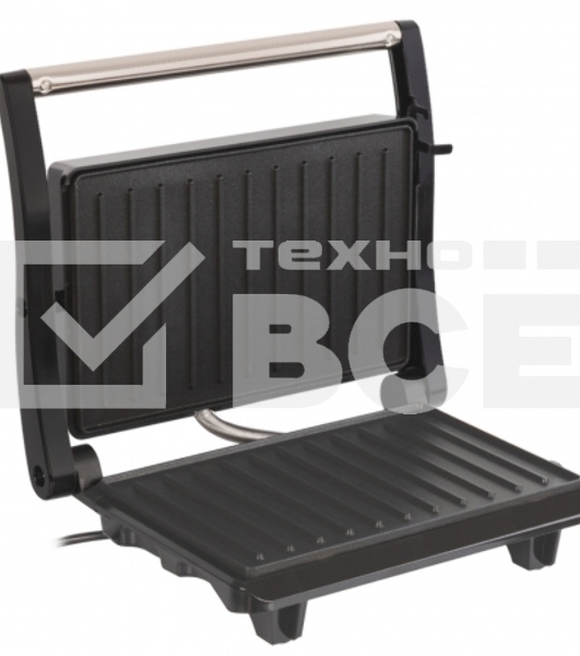 Электрический гриль Endever Grillmaster 114, серебристый
