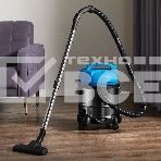 Пылесос Deerma DEM-TJ151W синий/серебристый, 250/1400 Вт, уборка сухая/влажная/сбор жидкости, пылесборник мешок/контейнер 21 л, фото 1