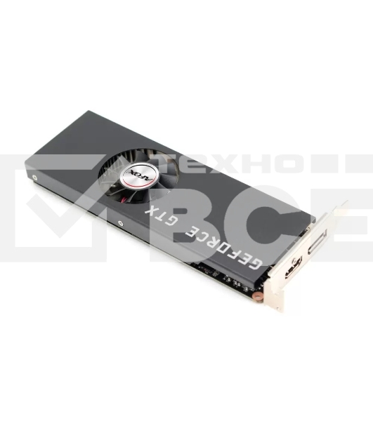 Видеокарта Afox Geforce GTX1050Ti 4GB GDDR5 128Bit HDMI DP LP Single Fan