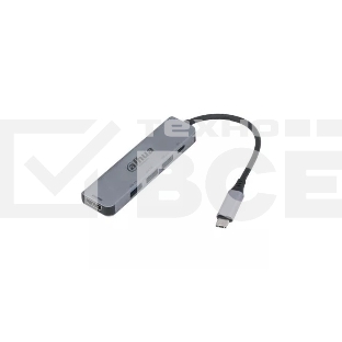 Док станция DAHUA 5 in 1 USB 3.1 Type-C to HDMI + USB 3.0 + PD Docking Station