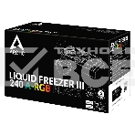 Жидкостная система охлаждения Arctic Liquid Freezer III 240 A-RGB черный, 120 мм, алюминий, 2800 об/мин, 25 дБ, 4 pin, 250 Вт, фото6