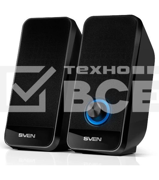 Колонки АС SVEN 320, черный (6 Вт, питание USB)