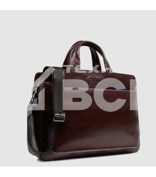 Сумка для ноутбука Piquadro Blue Square CA6590B2/MO, натур.кожа, красное дерево