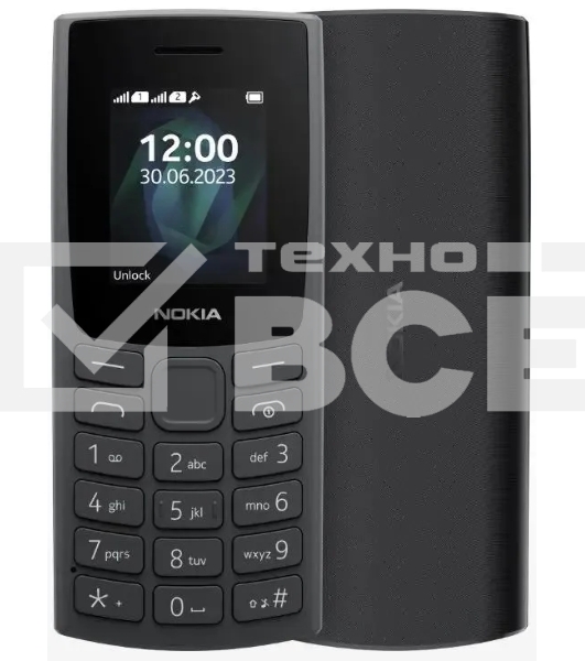 Мобильный телефон Nokia 105 4G TA-1551 DS угольный