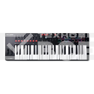 Клавиатура MIDI [OXYGENPRO49] M-audio [Oxygen Pro 49] 49 клавиш, 8 энкодеров, 9 фейдеров, 16 пэдов, 12 кнопок управления, колеса высоты тона и модуляции, smart control, auto-mapping, встроенный арпеджиатор, 1/4