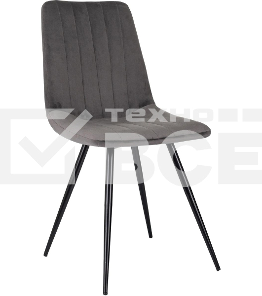 Стул для дома Бюрократ CH-K6_4 комплект 4 шт Holland 18 металл черный на ножках (CH-K6_1/HL18_4)