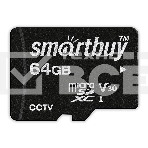Флеш карта Smartbuy (SB64GbSDCCTV) micro SDXC 064Gb cl10 U3 V30 + адаптер, фото3
