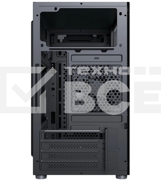 Компьютерный корпус ACD Coffre 104G mATX, Black, CPU 140мм, VGA 245мм, PSU 285мм, 2x3.5INT, 1x2.5INT, 2xUSB 2.0, 1xUSB 3.0, HD Audio, w/o FAN, w/o PSU, TG
