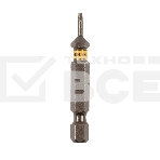 Набор бит Denzel TORX 6х50, сталь S2, шестигранный профиль, 10 шт., фото4