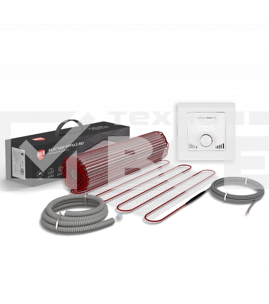 Мат нагревательный Royal Thermo Flat Mat RTFM 2-150-1,5 (комплект с терморегулятором RTI-16)
