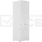 Холодильник Candy CFN6200W белый двухкамерный 243/91л морозилка снизу, No Frost, фото 1