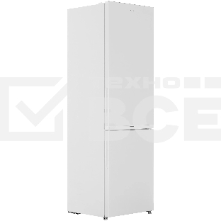 Холодильник Candy CFN6200W белый двухкамерный 243/91л морозилка снизу, No Frost