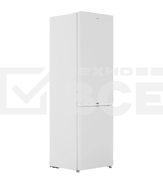 Холодильник Candy CFN6200W белый двухкамерный 243/91л морозилка снизу, No Frost