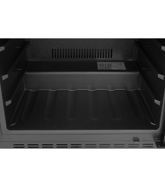 Винный шкаф встраиваемый ZÜGEL ZCWI460DB, черный
