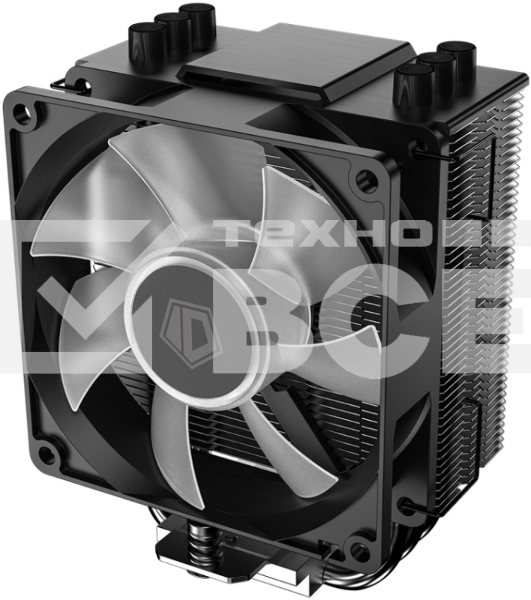 Кулер для процессора ID-COOLING SE-903-XT FRGB черный 92мм алюминий+медь 2200rpm 26db 4-pin 130W 123мм