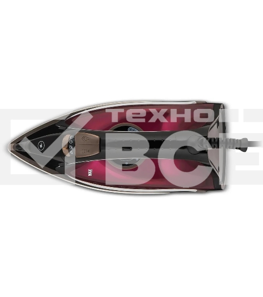 Утюг Vitek VT-8309 BK, черный/коричневый/бордовый