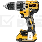 Дрель-шуруповерт DeWalt DCD796D2-QW, Аккумуляторная, 18В, 2 АКБ, Ударная, Кейс, фото3