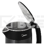 Чайник электрический Midea 1.5л, 2200 Вт, черный, фото4