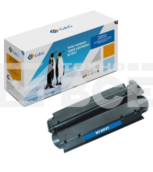 Картридж лазерный G&G GG-EP27 черный (2500 стр.) для Canon i-SENSYS LBP-3210;MF-3110/3220/5600;LaserShot LBP-3200