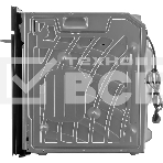 Духовой шкаф электрический встраиваемый Hyundai HEO 6772 IX черный, фото4