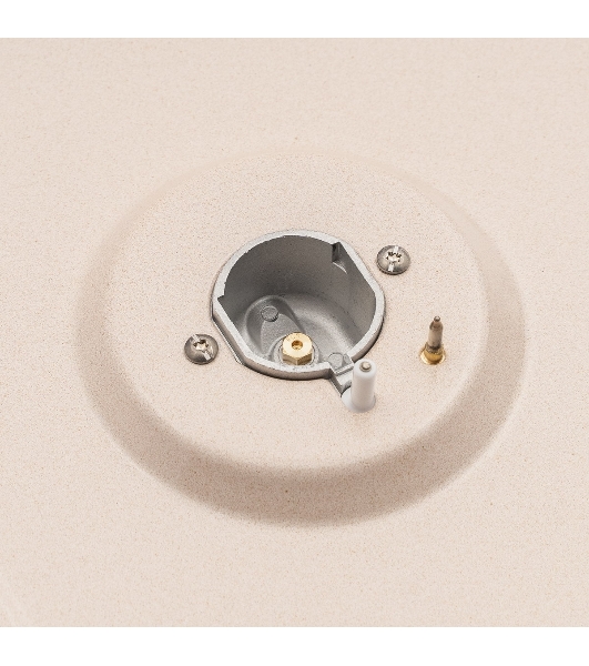 Газовая варочная панель DeLonghi OWF 46 PRO RUS независимая, бежевый