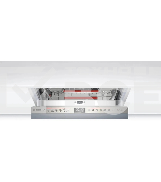 Встраиваемая посудомоечная машина Bosch SPV6ZMX17E узкая, полновстраиваемая, загрузка 10 комплектов