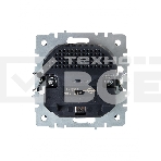 Розетка 1-местная IEK BRITE РЮш10-1-БрШ (BR-R14-16-U21-D21-K37) 16А, с USB A+A 2.1А, с заземлением, с защитными шторками, шампань, фото2