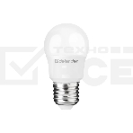 Лампочка светодиодная Defender P45-8W-840-E27 шар, 4000 К, нейтральный белый, 1 шт., фото 1