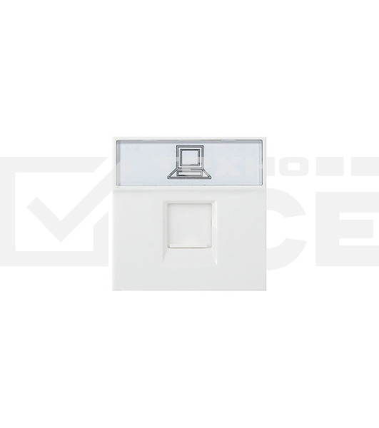 Розетка RJ-45 EKF PROxima, категории 5e (ширина 2 модуля)