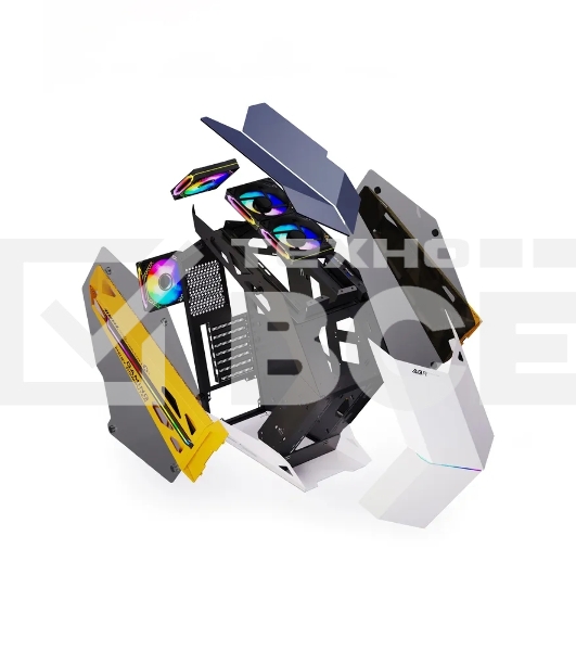 Компьютерный корпус ABR Soul Ship (2*USB 3.0, HD Audio, 4xRGB Fan, ATX, Micro-ATX)