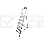 Стремянка НИКА СМ6, 6 широких ступеней, фото 1