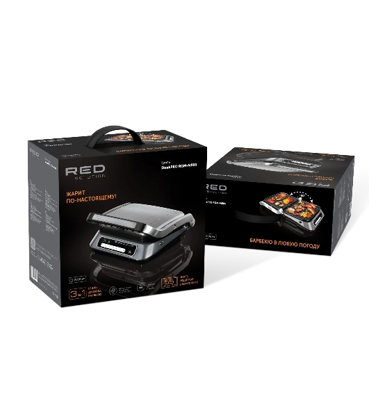 Гриль электрический Red Solution SteakPRO RGM-M805 2100Вт черный