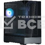 Компьютерный корпус ZALMAN P40 Prism, ATX, черный, WINDOW, 2x3.5