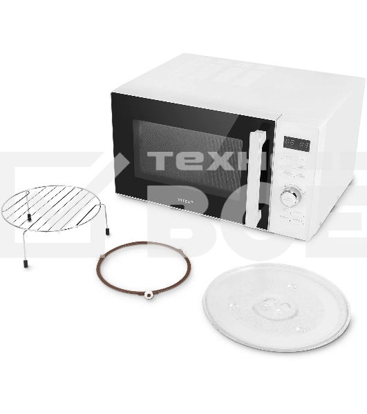 Микроволновая печь Vitek VT-MW1825 25 л, 900 Вт, белый