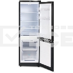 Холодильник Бирюса B418 черный двухкамерный 125/55л морозилка снизу, фото4