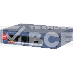 Коммутатор Dahua DH-CS4005-4GT-60 4-портовый гигабитный PoE с функцией облачного управления, 4 RJ45 10/100/1000 Мбит/с (PoE/PoE+/Hi-PoE), 1 RJ45 10/100/1000 Мбит/с (uplink), суммарно 60Вт, фото3