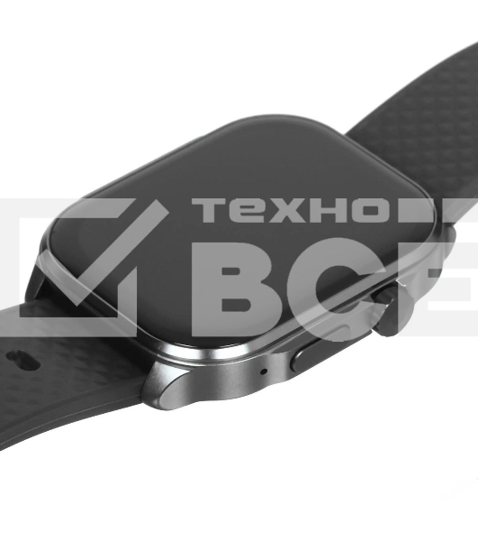 Умные часы Tecno Watch 3 Active 2.04' LCD корп.черный рем.черный (W03A)