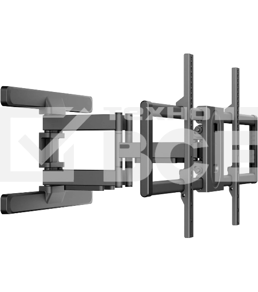 Кронштейн для телевизора Ultramounts UM970 черный 95'-120' макс.60кг настенный поворот и наклон