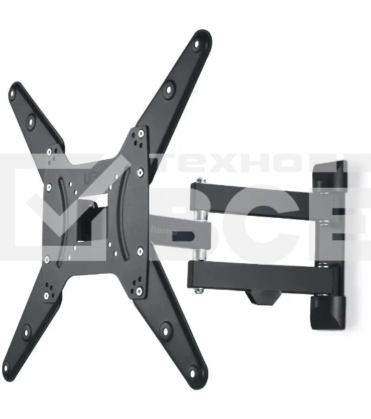 Кронштейн для телевизора Hama 00220824 черный 32'-65' макс.25кг настенный поворот и наклон