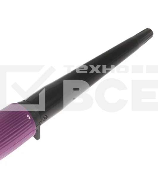 Щипцы для завивки волос Starwind SHE3101 фиолетовый, 13-19 мм, 200 °C, 1 режим