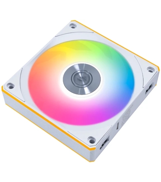 Вентилятор для корпуса Lian-Li Uni Fan CL Wireless 120 ARGB 124х120x28 белый 4-pin 29.8дБ (упак.:3шт) (G99.12CL1W3W.R0) Ret
