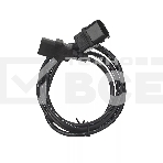 Кабель монитор - компьютер 220V (UPS -> устройство) VCOM 3G*0.5mm (CE001-CU)1.8м, фото4
