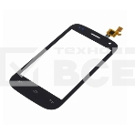 Сенсорное стекло (тачскрин) для Fly IQ445 Genius, черное, фото 1