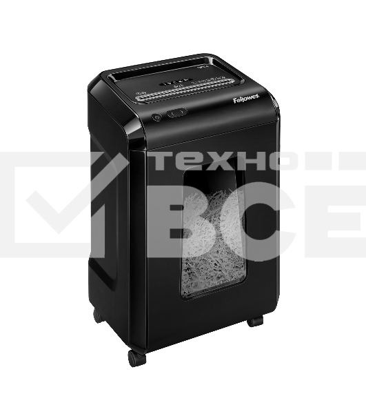 Шредер Fellowes Powershred 92Cs FS-1719301 {P-4, 4х38мм, 18лст., 25лтр., уничтожает: скобы, карты, скрепки, CD}