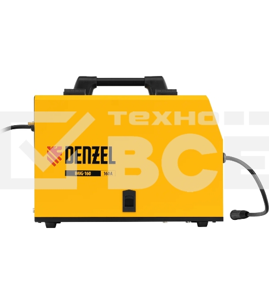 Аппарат инвертор. полуавтомат. cварки IMIG-160 Synergy, 160 А, ПВ 60%, катушка 5 кг Denzel