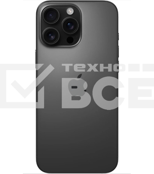 Смартфон Apple iPhone 16 Pro Max, 8/256Gb, черный титан